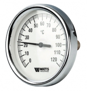 Watts F+R801 OR (TAS) 100/50 Термометр биметаллический с погружной гильзой 1/2