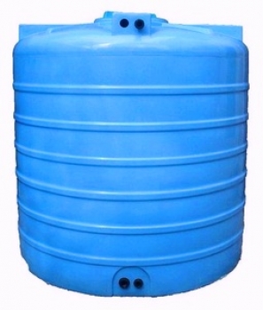 АКВАТЕК Бак для воды ATV 3000 синий (штуцеры)