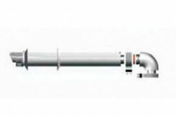 Vaillant Комплект коаксиальный (телескопический) с ветрозащитой L=450-655 мм, DN 60/100