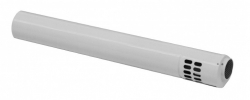 Baxi Коаксиальная труба HT полипропиленовая с наконечником L=1000 мм, DN 80/125 для конденсационных котлов