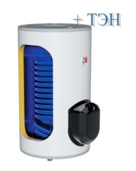 Накопительный водонагреватель (бойлер) комбинированного нагрева Drazice OKCE 160 NTR/2,2 кВт, напольный
