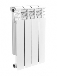 Биметаллический секционный радиатор ROMMER Profi Bm 350 (BI350-80-80-130) 4 секции