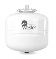 Бак мембранный Wester Premium WDV 12P для системы ГВС и гелиосистем, нерж. контрфланец, 12 бар