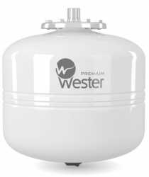 Бак мембранный Wester Premium WDV 35P (12 бар) для системы ГВС и гелиосистем, нерж. контрфланец