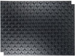 STOUT Плита (маты) для тёплого пола (1 штука, 0,88м²), с тепло- и звукоизолирующим слоем, черный
