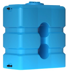АКВАТЕК Бак для воды ATP 1000 синий (штуцеры, поплавок)