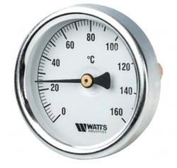 Watts F+R801 OR (TAS) 63/50 Термометр биметаллический с погружной гильзой 1/2