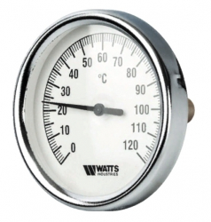 Watts F+R801 OR (TAS) 80/50 Термометр биметаллический с погружной гильзой 1/2