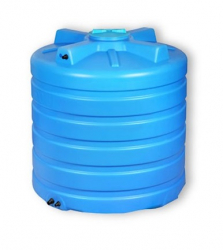 АКВАТЕК Бак для воды ATV 500 синий (штуцеры)