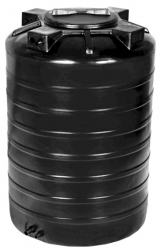 АКВАТЕК Бак для воды ATV 750 черный (штуцеры)