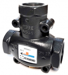 ESBE Клапан термостатический VTC511 50C, DN25, вн. 1, KVS 9 (51020100), для твердотопливных котлов