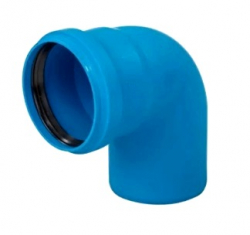 Sinikon RAIN FLOW Отвод D110 87 градусов для внутренних водостоков, синий