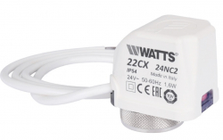 Watts 22CX24NC2 Сервопривод нормально закрытый 24В