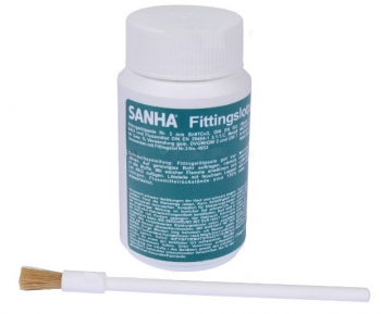 Sanha 4943 Флюс для мягкой пайки с добавлением припоя Нр.3 (250 г), для медных труб под пайку
