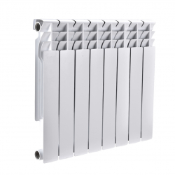 Биметаллический секционный радиатор Wester 500, 8 секций боковое подключение
