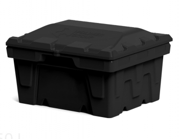 Полимер Групп Ящик пластиковый 250л с крышкой, черный