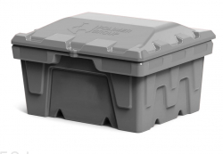 Полимер Групп Ящик пластиковый 250л с крышкой, серый