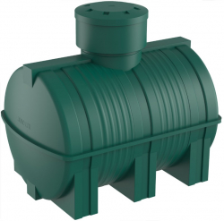 Полимер Групп Емкость для подземного хранения воды D 3000 зеленая