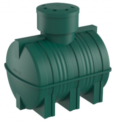 Полимер Групп Емкость для подземного хранения воды D 2000 зеленая