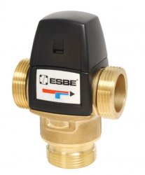ESBE Клапан трехходовой термостатический смесительный VTA522 45-65C , НР 1