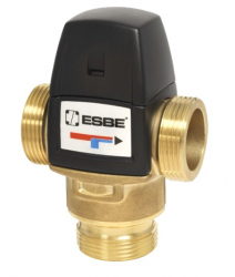 ESBE Клапан трехходовой термостатический смесительный VTA522 20-43C, НР 1