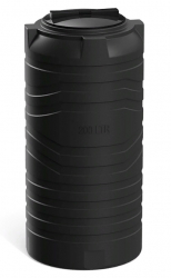 Полимер Групп Бак для воды узкий N 200 черный, диаметр 520мм
