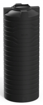 Полимер Групп Бак для воды узкий N 800 черный, диаметр 750мм