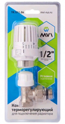 MVI TR.611 Комплект терморегулирующий 2 в 1 угловой 1/2