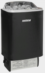 Harvia SteelTop M60 Black Печь электрическая (каменка) 6кВт для бани, сауны