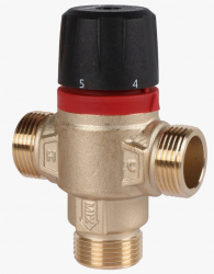 ROMMER Клапан термостатический смесительный 30-65°С, НР 1