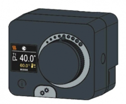 STOUT Сервопривод для смесительных клапанов с датчиком для фиксированной регулировки температуры 230В, ЖК-дисплей