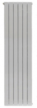 STOUT OSCAR 1800 6 секций Радиатор алюминиевый боковое подключение (цвет 2676 cod.08 серый)