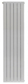 STOUT OSCAR 1800 5 секций Радиатор алюминиевый боковое подключение (цвет 2676 cod.08 серый)
