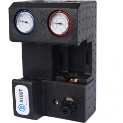STOUT SDG-0007-002001 Насосная группа с 3-ходовым приводным смесителем 3/4