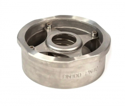 TECOFI CA6469-0020 Клапан обратный осевой межфланцевый DN20 PN40 (корпус, диск, пружина нерж. сталь)