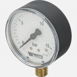 Watts F+R200(MDR) 63/16x1/4 Манометр радиальный 0-16 бар, диаметр 63мм, 1/4