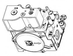 Adrian 2-40-011 Газовый блок (без фланцев) SIT 840 SIGMA для ADRIAN-RAD А