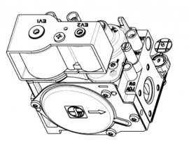 Adrian 2-40-011 Газовый блок (без фланцев) SIT 840 SIGMA для ADRIAN-RAD А