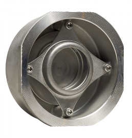 АДЛ Гранлок CVS40.04.065.40.М/Ф Клапан обратный межфланцевый DN65 PN40, Tmax=300°С, нерж.сталь AISI 304 (08Х18Н10), DF03B604459