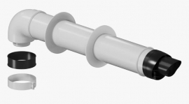 ROMMER Комплект коаксиальный 80/125, 800мм для конденсационных котлов