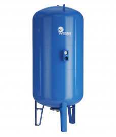 Wester WAV 500л 16 бар Мембранный бак (гидроаккумулятор) со сменной мембраной