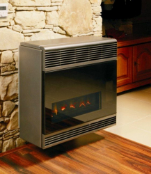 KARMA BETA 4 COMFORT 01 (с таймером) Конвектор газовый каминного типа с коаксиальным дымоходом, зависимый от электричества