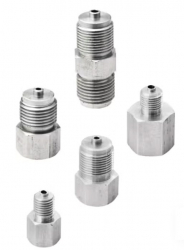 РОСМА Переходник ВР M12x1,5 - НР G1/4, нержавеющая сталь