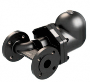 АДЛ СТИМАКС A12НС.14.025.Ф/Ф Конденсатоотводчик поплавковый DN25 (фланец) PN16, чугун GGG40, Tmax 250С, перепад dP 14 бар, L-R (слева направо)