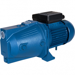 STOUT Насос поверхностный самовсасывающий корпус-чугун, рабочее колесо-норил, Q-40л/мин, H-42м