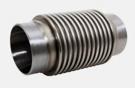 Hortum КСО 80-16-60 L=250мм (Ду80, 16 бар) Компенсатор сильфонный осевой многослойный под приварку, 0030080-060