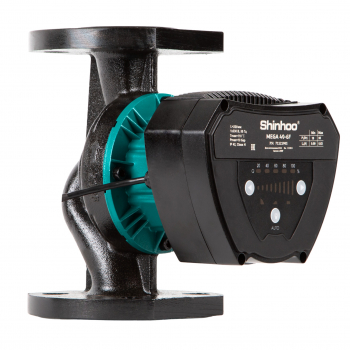 SHINHOO Насос циркуляционный фланцевый MEGA 40-6F 230В (220мм, без ответных фланцев) энергоэффективный