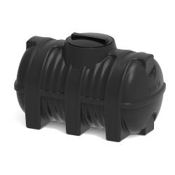 Полимер Групп Емкость горизонтальная G 300 черная