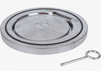 TECOFI CB5440-0150 Клапан обратный одностворчатый межфланцевый DN150 PN16 (оцинк. сталь, уплотнение EPDM)