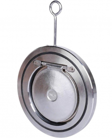 TECOFI CB5440-0125 Клапан обратный одностворчатый межфланцевый DN125 PN16 (оцинк. сталь, уплотнение EPDM)